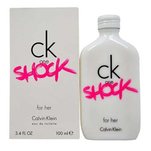 Ck One Shock Perfume by Calvin Klein 3.4oz Eau De Toilette spray for women